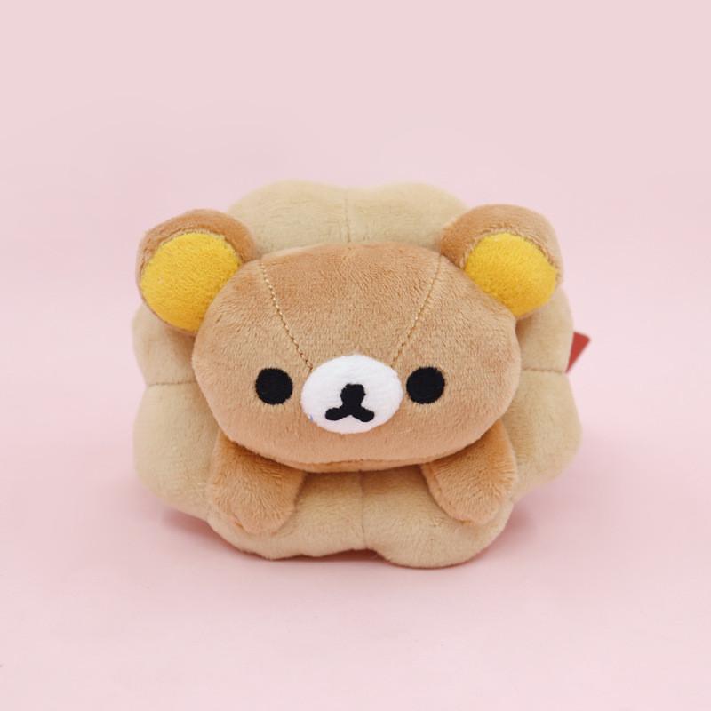 Cuter Rilakkuma Plush Pendant With Donut Design For Girls And Collectors