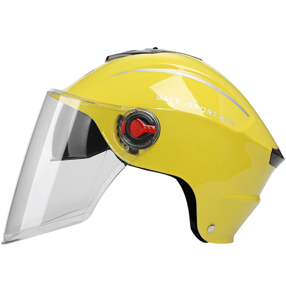 Motorcycle Helmet Open Face Motorbike Helmet Electric Safety Double Lens Helmet Motocross Moto Casque Anti Glare Casco Para