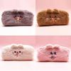 Pupu Bear Plush Pencil Case With Large Capacity For Students And Kids