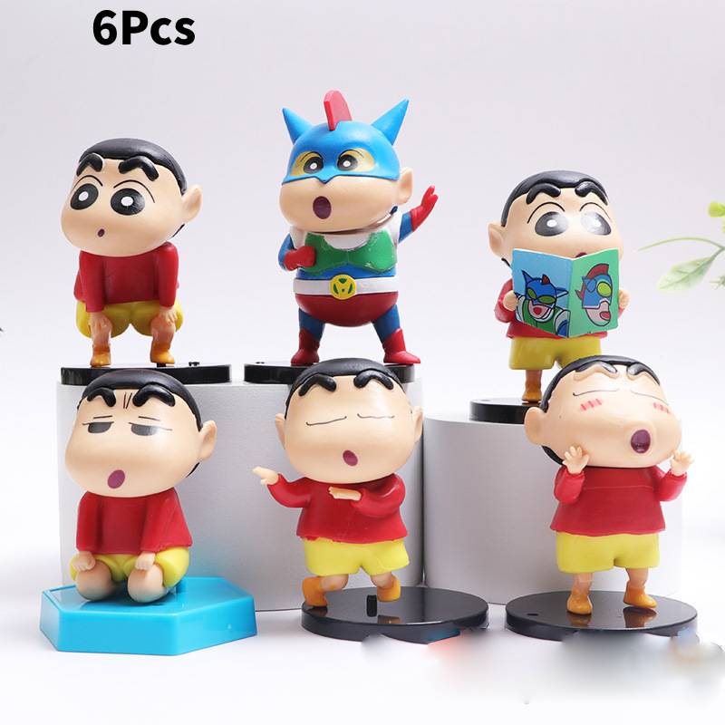 Shin Chan Crayon Action Figure Model Doll Cartoon Living Room Decoration Desktop