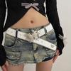 Fashion Waist Belt Women PU Belt Y2K Cool Girl Waist Decor Clothing Accessories
