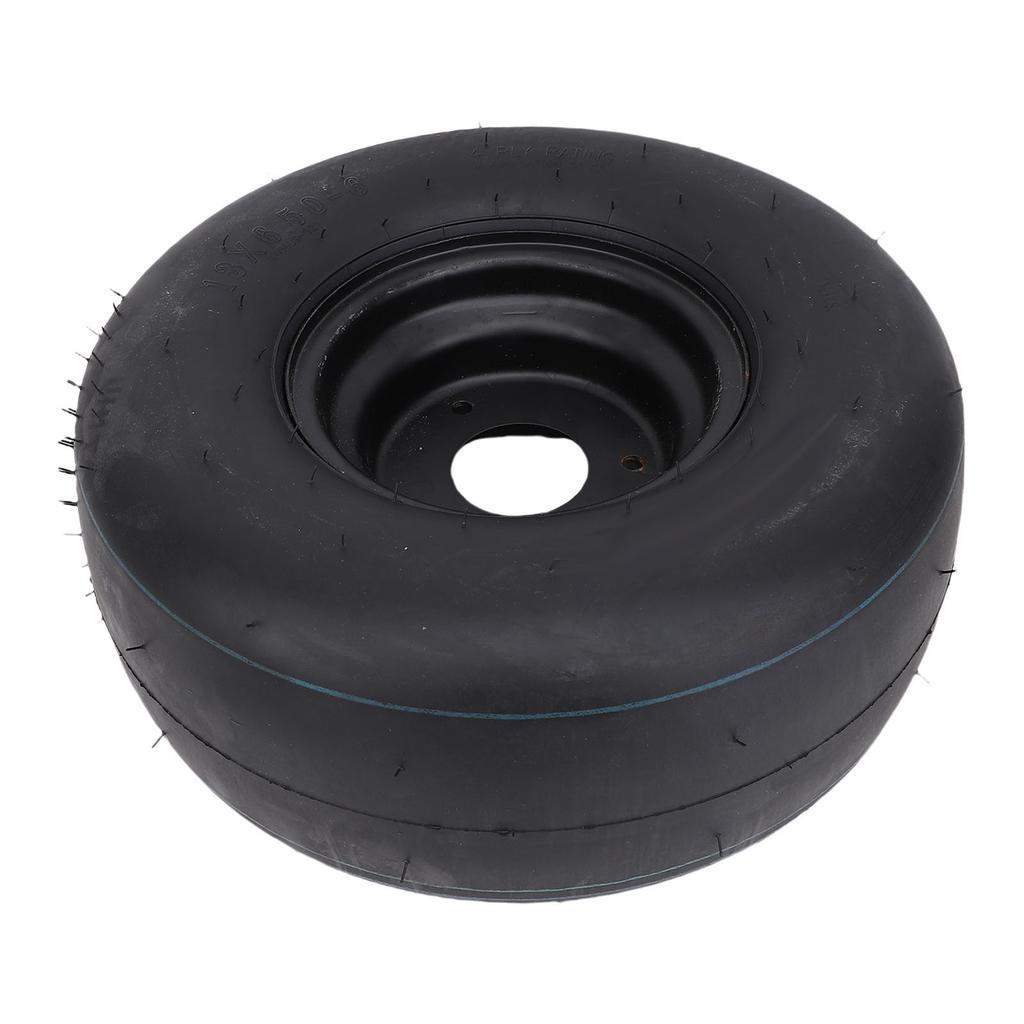 13x6.50  6 Tire Wheel Puncture Proof 6in Tubeless Tire with Rim for Garden Tractor Rider Mower ATV UTV Quad Off Road Go