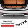 Stainless Steel Scuff Plate Welcome Pedal Protector for Wey Gaoshan 7/8/9