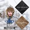 Herren Winter Trapper Flieger Trooper Ohrenklappen Warm Russisch Wasserdicht Ski Mütze Bombermütze Russische Warme Ohrenschützer Mützen