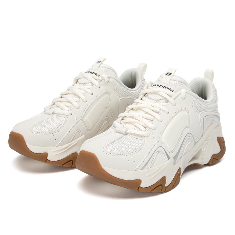 Skechers Stamina V3 Shoes 'White Tan' Women's 896151-NAT