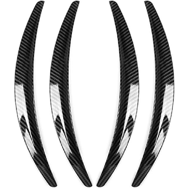 4 PCS/Set Wheel Fender Flares ABS Carbon Fiber Black Gloss Black Mud Flaps Compatible with Tesla Model 3 2017‑2022, Fender Flares Wheel or, Carbon