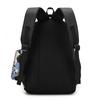 New backpack large-capacity two-piece set Middle school student schoolbag simple leisure travel computer backpack