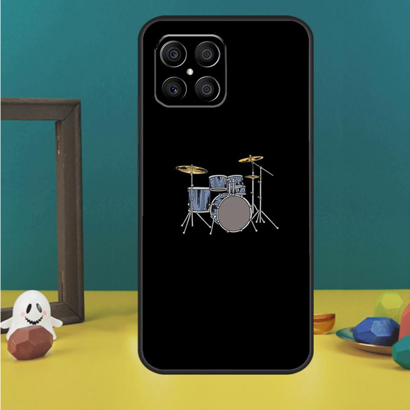 

Musical Instrument Drum Case For Honor X9a X8a X8b X9b X9c X8 X9 50 70 90 Lite Honor 200 Lite Magic 7 5 6 Pro Cover Honor 200