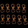 10Pcs Swivel Trigger Clips Snap Hooks Lobster Clasp Keychain Bag Diy Craft Key
