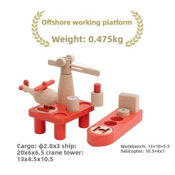 All Kinds Wooden Tunnel Station Platform Wooden Train Track Accessories fit for Brand Wooden Railway Track Toys for Children