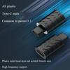 USB 3.1 Male To Type C Female Adapter, Support Charging & Data Transfer, Type C 3.1 Converter for PC, Laptop, Charger