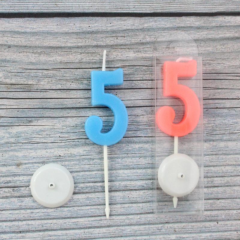 Colorful Boxed Digital Candle Birthday Cake Candle Creative Digital Candle Cake Candle