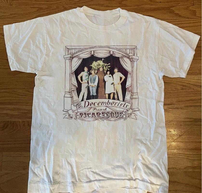 The Decemberists Picaresque Album Short Sleeve Unisex Shirt All Size 3XL