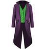 Mens Formal Tailcoat Costume Coat Medieval Long Dress Jacket for Halloween Cosplay Party Photo Wear and Theater Use Looks