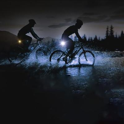 Fahrradlicht LED Wasserdicht Rücklicht USB Wiederaufladbar Fahrradlicht Halterung Radfahren Sicherheitswarnlicht Fahrradzubehör