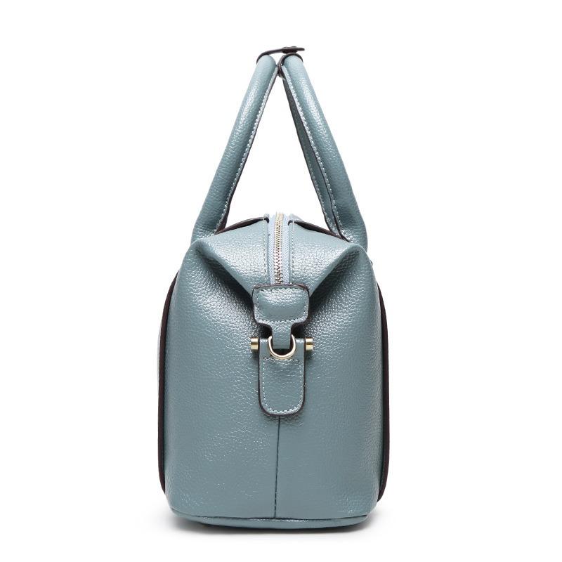 Summer New Lychee Pattern Women's Bag Trendy Solid Color Versatile Handbag Single Shoulder Oblique Span Bag
