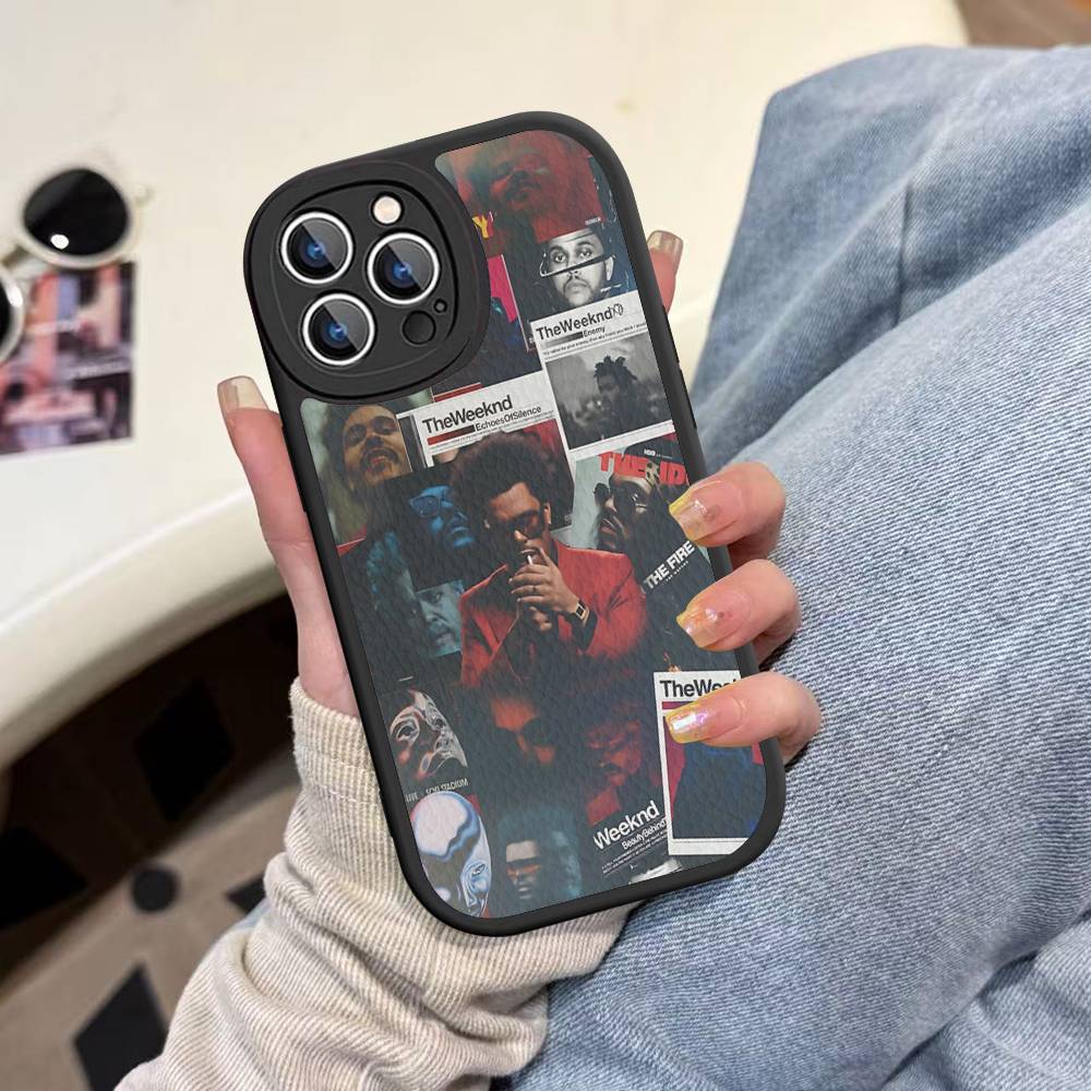 Singer The W-Weeknd XO Phone Case Phone Case For IPhone 11 12 13 14 15 16 Pro Max Plus Leather Cover