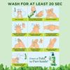 Himalaya Pure Hands Deep Cleansing Hand Wash With Tulsi And Lemon Pump 250ml Removes Grease And Odors Gentle On Skin