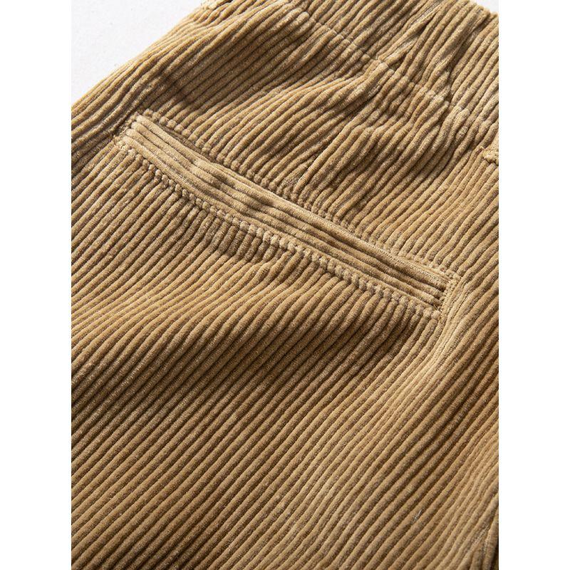 Corduroy Pants Men's Fall and Winter New Arrival Heavy and Thick Corduroy Casual Pants Amekaji Retro Pencil Pants Pants