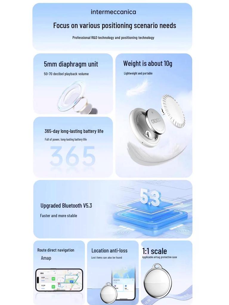 Apple AirTag Global Locator: Child & Pet Anti-Loss Positioning Tracker
