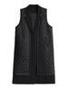 XITAO Pu Patchwork Pocket Sleeveless Vest GMM1228