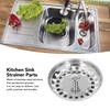 Bottom Stopper Sink Basket Strainer Thickened Design Drain Filter Strainer Sink Strainer  Bar Sink