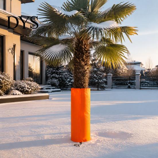 Winter Tree Trunk Cover Palm Protector, Insulation Wrap with Drawstring, Dia 7.9" 11.8 ", Plant Protection Bark for Outdoor Garden Trees Cold Weather