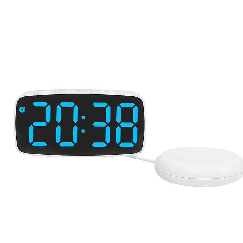 LED Alarm Clock with Bedside Vibrator - Model GH1102