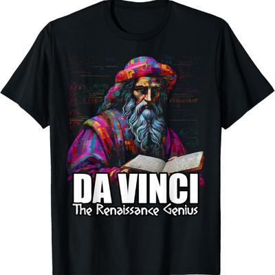 Painter Leonardo Da Vinci T-Shirt