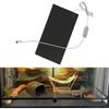 Reptile Heating Pad Warming Cushion Portable Temperature Adjustment USB Terrarium Heating Mat for Frog Small Animals Hamster