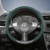 yxkpz10 Suitable for Nissan Premium Suede Snap-On Steering Wheel Cover, Non-Slip and Durable, Round and D-Shaped Steering Wheel Available for Qashqai 