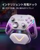 EasySMX Controller for PC, Switch 2, Steam Deck, iOS, and Android, with Charging Dock, RGB Backlight, TMR Joystick, Wireless Switch Gamepad, 1000Hz