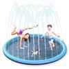 Water Splash Pad for Kids Dogs Leakproof Splash Pool Adjustable Water Spray Mat for Toddlers Outdoor Summer Toy