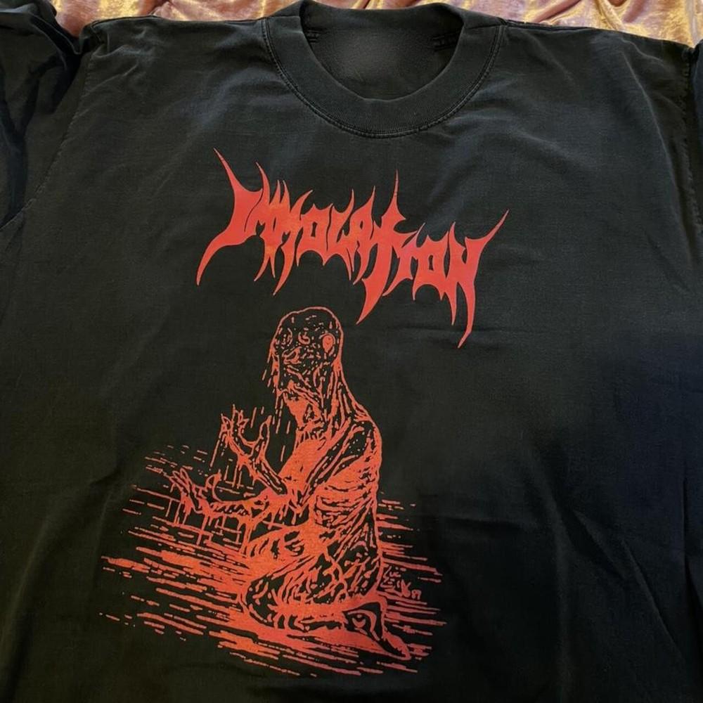 

SALE Immolation Band Vintage Cotton Black S-234XL For Men Women Tee Shirt Unisex T-Shirt M