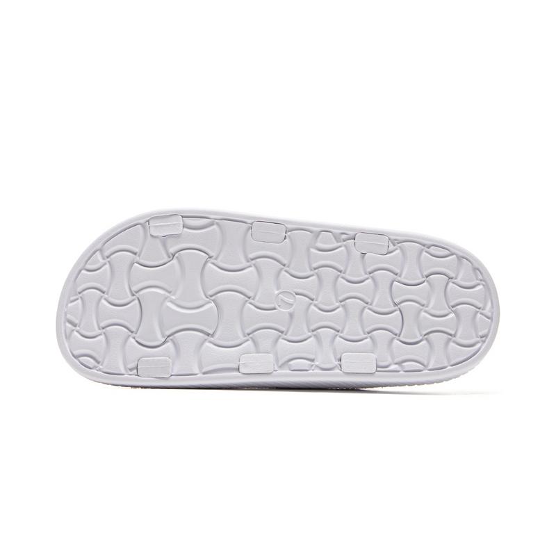 Li-Ning Comfortable Versatile Fashion Non-Slip Wear-Resistant Slide Sandals Women Footwear White Floral AGAV014-1