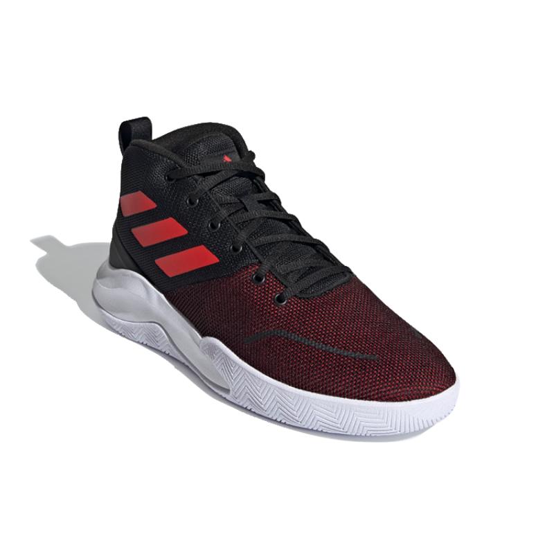 Adidas Ownthegame 'Black White Red' Sneakers FY6008