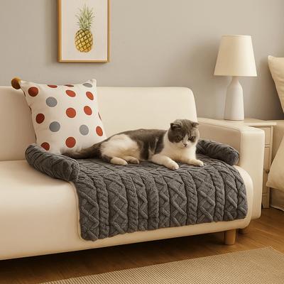 Skin Friendly Non-Slip Pet Sofa Bed Wear-resistant Thickened Warm Pet Mattress Super Soft Scratch Resistant Pet Blanket Winter