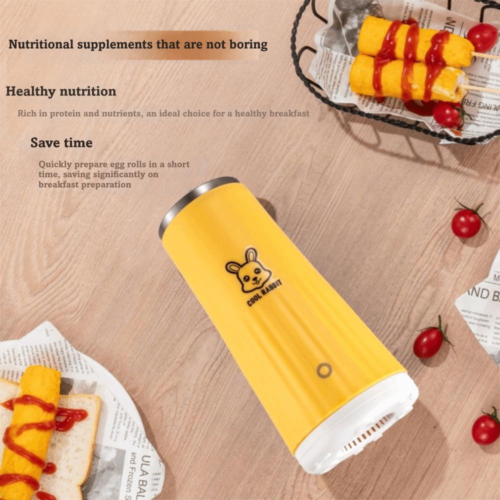 Automatische Eirollenmaschine Mini Elektrische Omelett-Grillmaschine Eierwurstkocher Frühstück