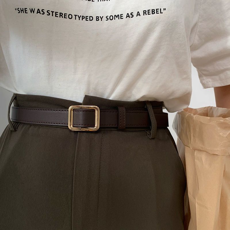 2024 Stylish New Design Lightweight Mens And Womens Casual Belt In Soft Pu For Comfort Everyday