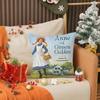 A-Anne of Green Gables Pillow Case Living Room Sofa Decorative Cushion Cover Simple Household Light Luxury Printed Pillow