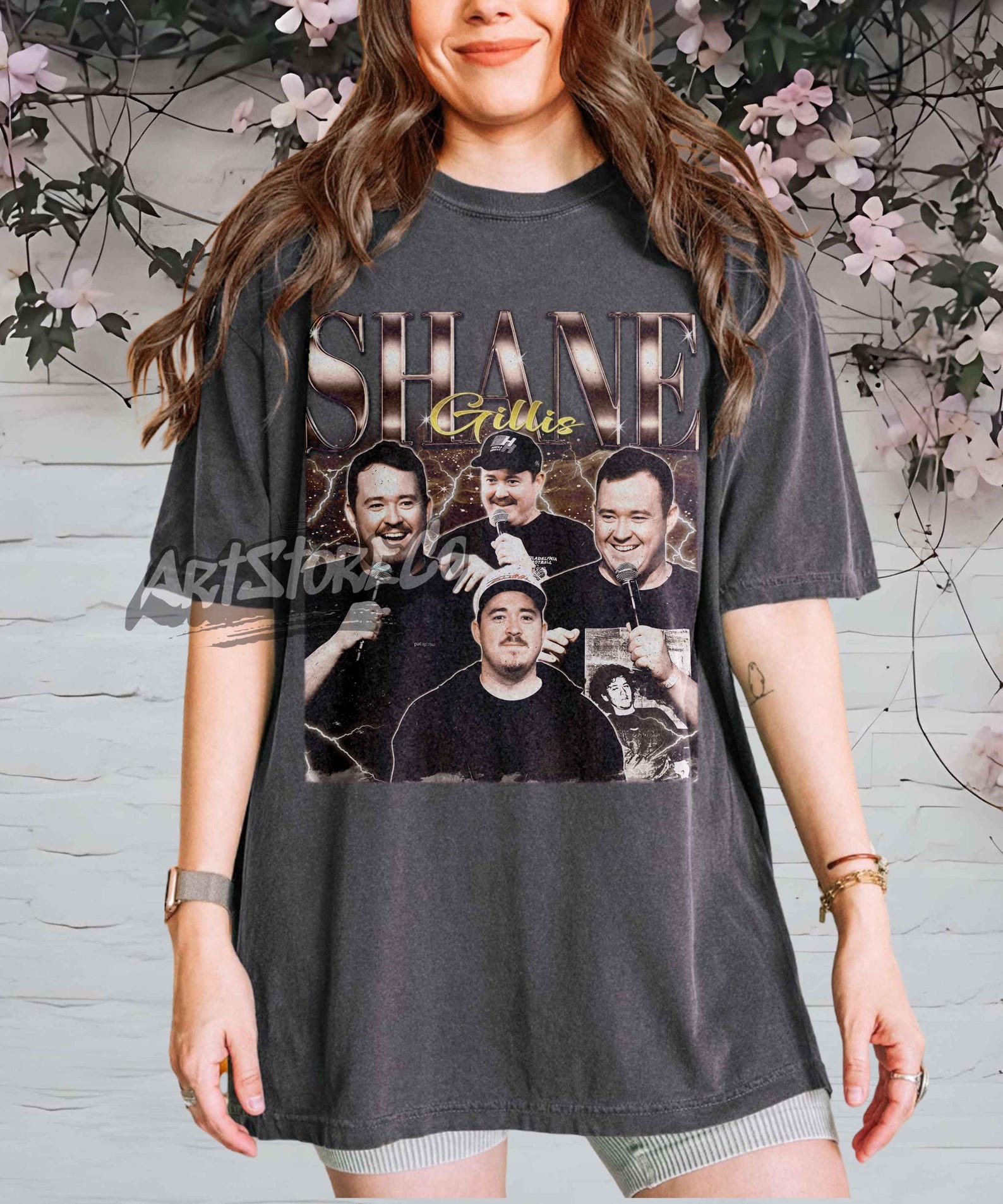 Shane Gillis Vintage Comedy Tour T-Shirt, Comica Graphic Tee 4XL