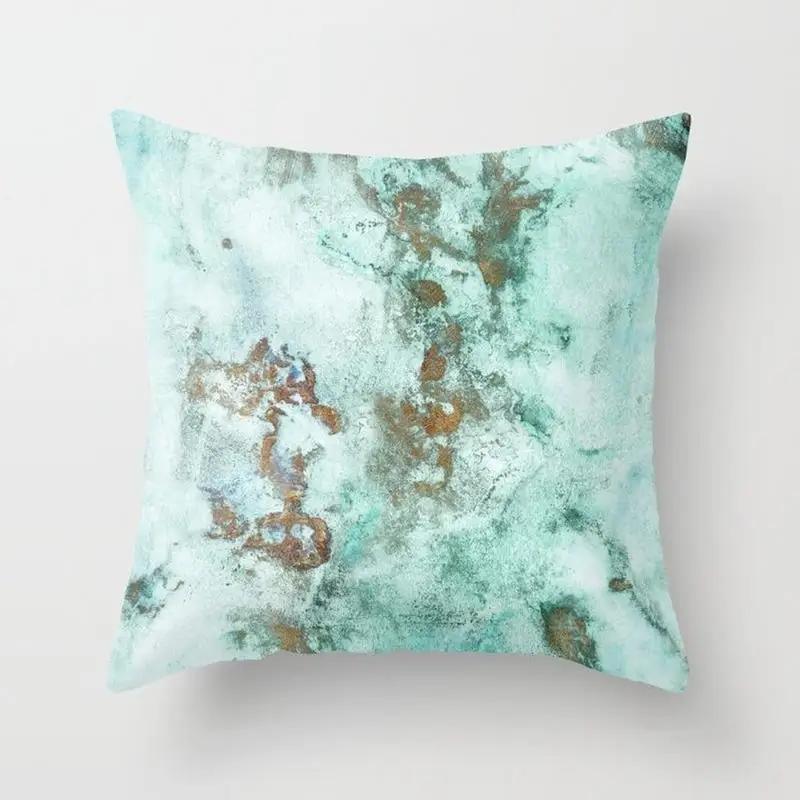 Home Decor Fashion Simple Pillowcase Mint Green  Chair Sofa Car Pillow Farmhouse