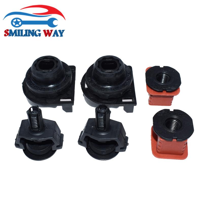 Obere L R Kühlerträger Montagebuchsen Halter Kit Für Mercedes-Benz W204 W211 W212 : 2115040059 1695040114 2045040514