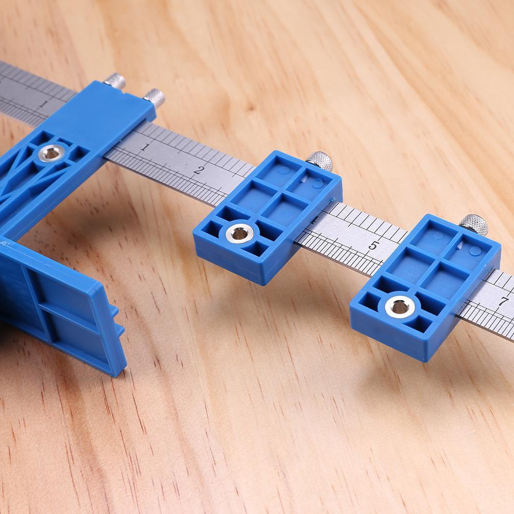 Hole Punch Jig Tool Drill Guide Sleeve for Cabinet Hardware Woodworking Drilling