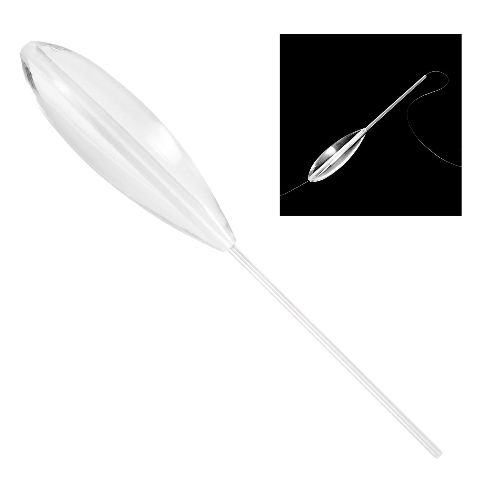 

5pcs Clear Plastic Casting Bombarda Sinking Fly Fishing Spinning Floats 5g 10g 15g 20g 10g / 0.4oz