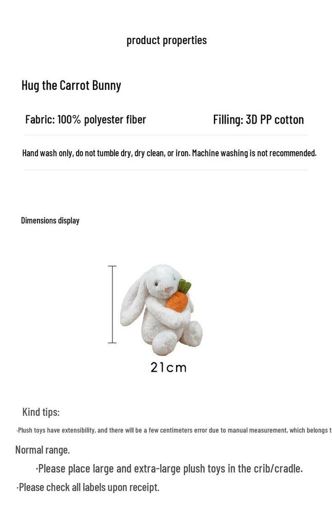 Jellycat UK Floral Bonny Bunny Plush Toy - Star Rabbit Doll, Perfect Easter Children's Gift