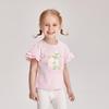 PawinPaw Cartoon Bear Kids' Ruffled Short-Sleeve T-Shirt