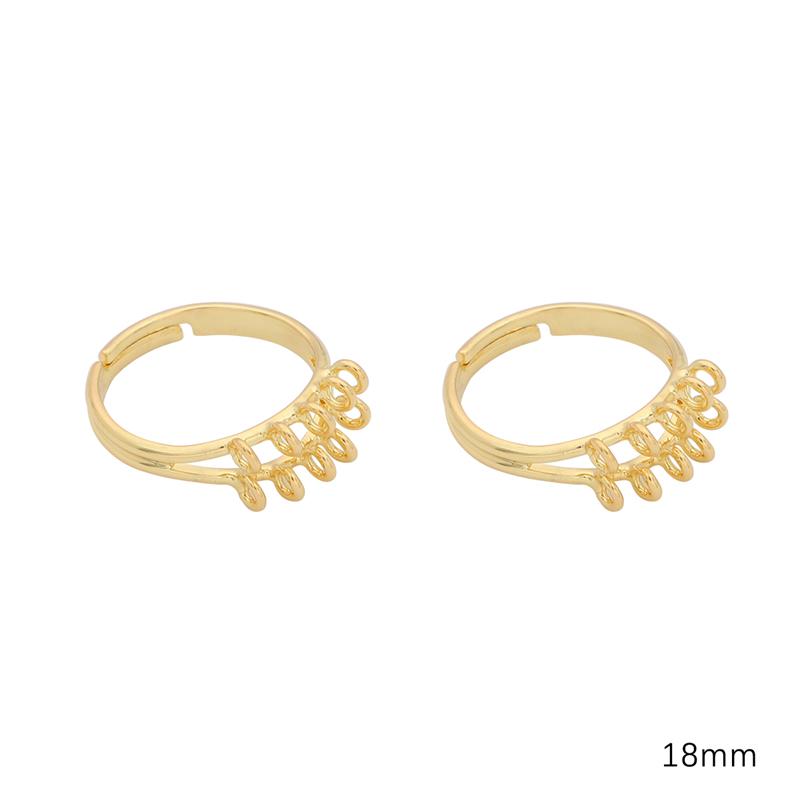 1 Stück Kupfer-Hängebeschichtungsring für DIY-Halskette, Armband, Ohrringe, Schmuckherstellung, Bastelzubehör