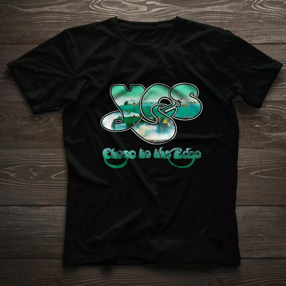Yes Band Close To The Edge Basic Logo T Shirt Full Size S-5XL TT929 Unisex T-Shirt XL