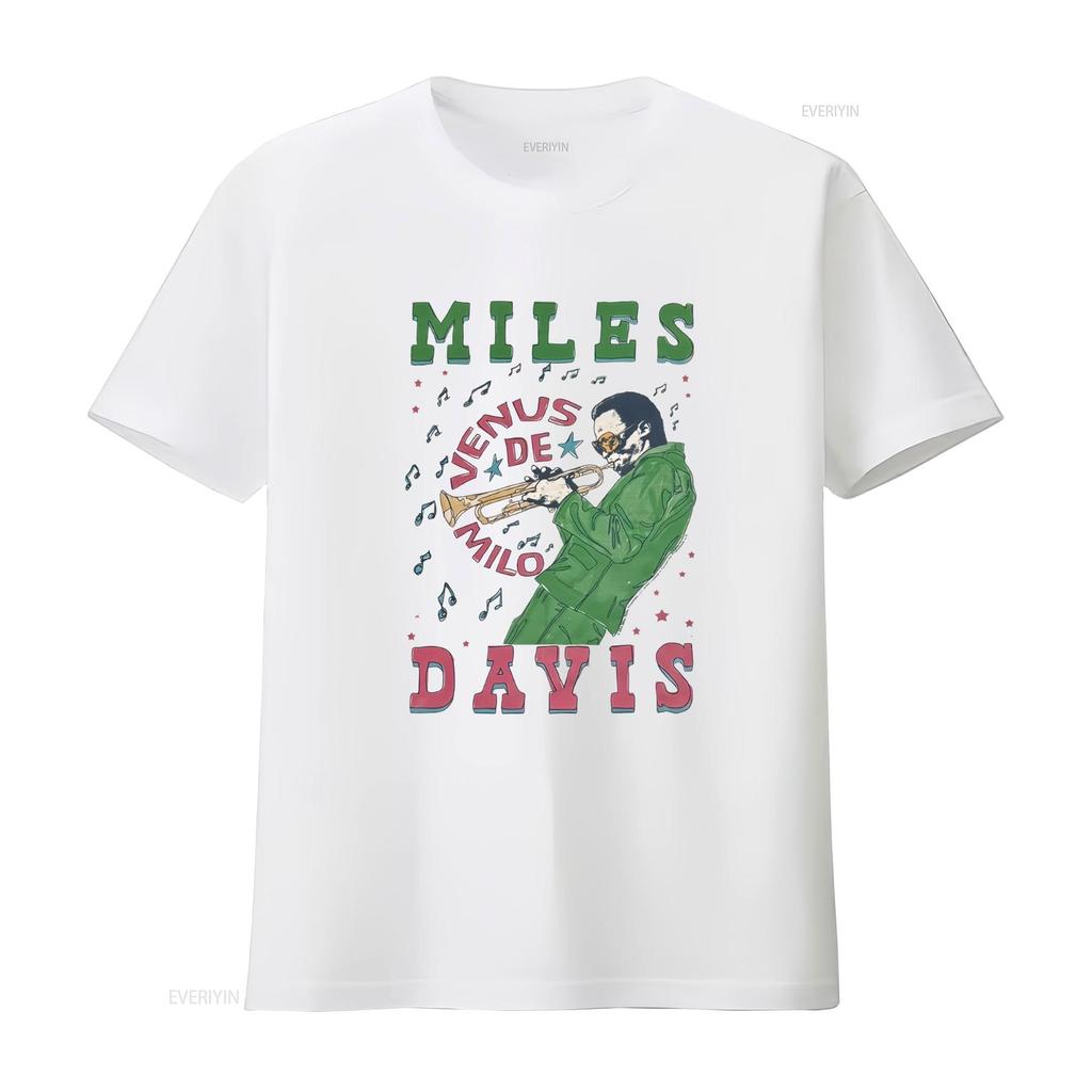 Miles Davis Venus De Milo Jazz Poster T-Shirt XXL Vintage Grafik Lässig Stilvoll Bequem Herren Designer Kleidung